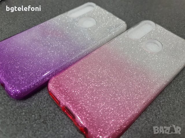 Huawei Y6P 2020 блестящи силиконови гърбове, снимка 3 - Калъфи, кейсове - 29980674