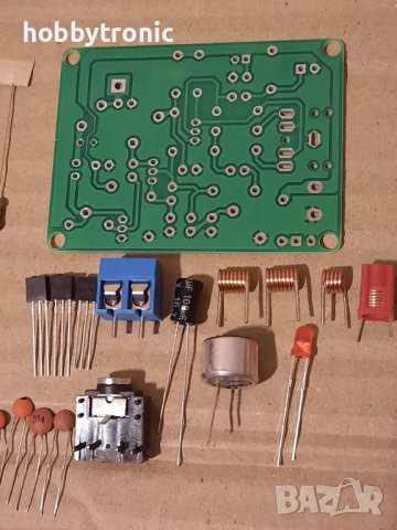 FM transmitter kit, комплект за сглобяване на маломощен FM предавател с микрофон , снимка 2 - Друга електроника - 37191319