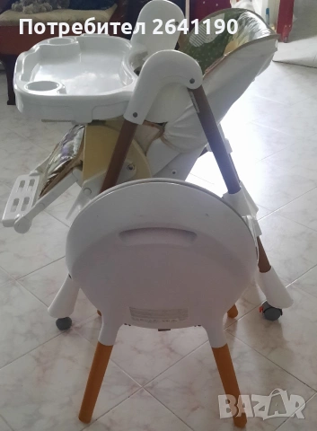 Стол за хранене на lotelli в комбинация с малко столче., снимка 8 - Столчета за хранене - 53096890
