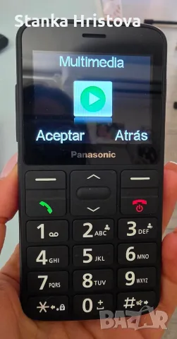Мобилен телефон Panasonic KX-TU160 EXB., снимка 2 - Други - 55832295