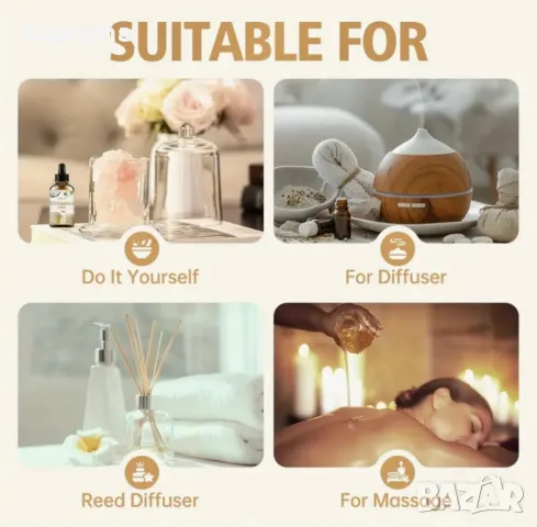 30 мл Кокос и ванилия етерично масло, снимка 5 - Ароматизатори - 49106711