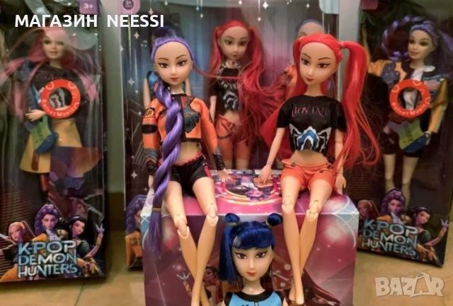 K-POP Demon Hunter - модни кукла – стил, музика и блясък за всяко дете, снимка 2 - Музикални играчки - 52892646