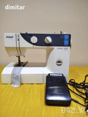 Шевна машина PFAFF  hobby 1032 - 80 W, снимка 3 - Шевни машини - 55829126