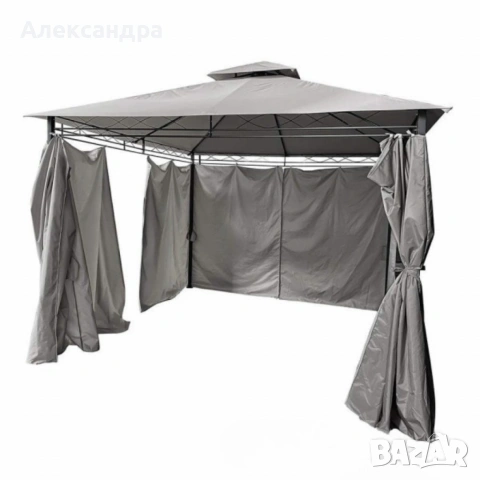 Шатра MUHLER – Просторна, стабилна и стилна защита за вашето открито пространство, снимка 5 - Градински мебели, декорация  - 53880039