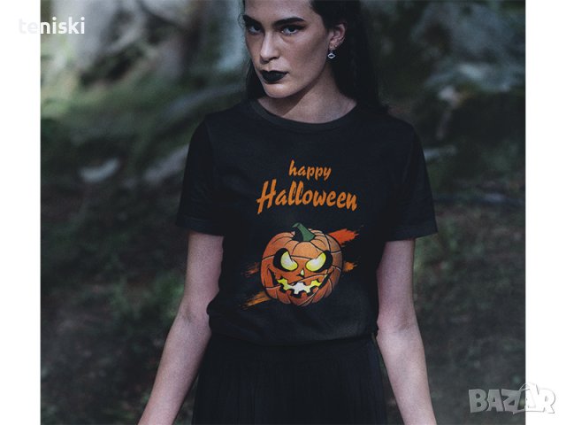 Тениски Хелоуин Halloween Модели и размери, снимка 10 - Тениски - 42649984