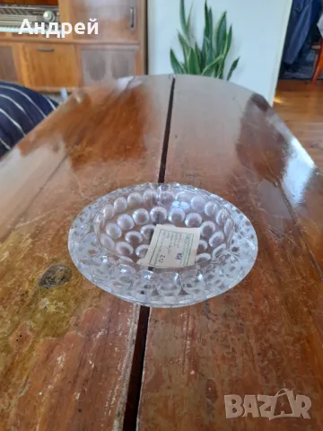 Стар стъклен пепелник #4, снимка 2 - Други ценни предмети - 48157251