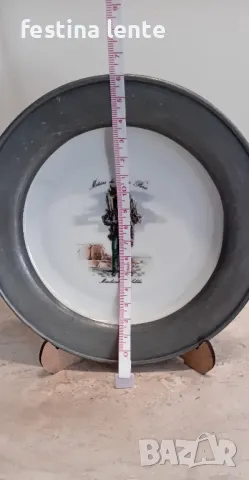 Декоративна чиния, снимка 5 - Декорация за дома - 49651630