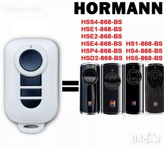 Съвместимо с дистанционно управление Hormann 868Mhz Bisecur HS1 BS, HSE1 BS, HSE2 BS, HS4 BS, снимка 3 - Друга електроника - 39867043