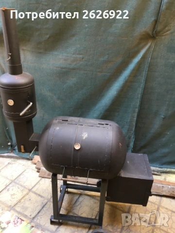 Барбекю с отделение за опушване, снимка 3 - Барбекюта - 54255817