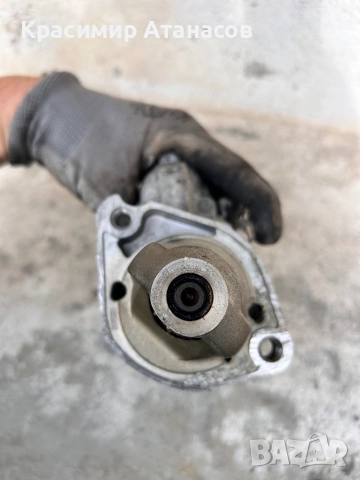 0001108403. Стартер за Мерцедес Е-класа W211. Бензин 3.5 OM 272. A0061510501. Автомат , снимка 5 - Части - 52216207