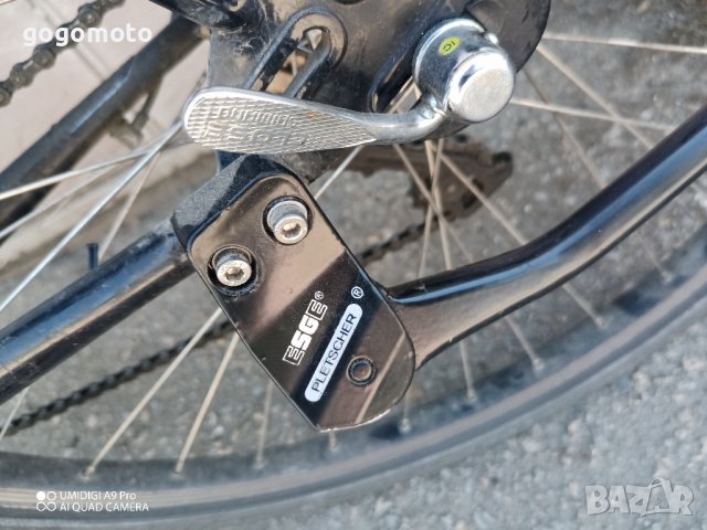 MADE IN GERMANY ALU-BIKE, АЛУМИНИЕВ велосипед,FAHRRAD-STAHLRAHMEN AUS 25CRMO4 (CHROM-MOLYBDÄN-STAHL), снимка 13 - Велосипеди - 42770980