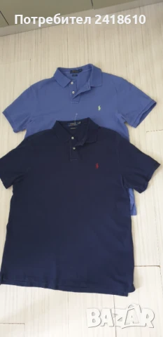 POLO Ralph Lauren Pique Cotton Slim Fit Mens Size XL ОРИГИНАЛ! 2бр. Мъжки Тениски!, снимка 11 - Тениски - 50966974