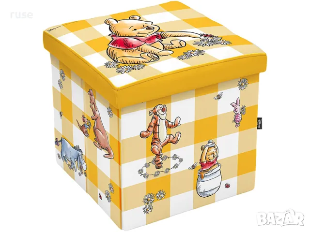 НОВИ! Табуретка сгъваема Disney 3в1 38х38х38см до 150кг, снимка 4 - Мебели за детската стая - 48592417