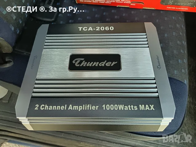 усилвател Thunder TCA-2060 (2CH / 1000W Max) 