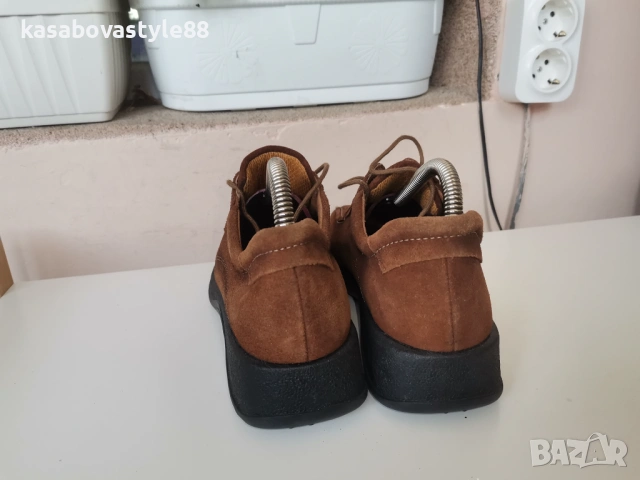 Унисекс модел обувки Roxde 39 н. Естествен велур, снимка 3 - Дамски ежедневни обувки - 53903506