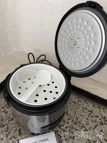 Уред за Готвене на Ориз, Оризовар Russell Hobbs 27080-56 Оризоварка, 1.2 л, 500W!, снимка 7 - Други - 52209402