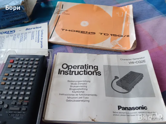 Panasonic VW-CG2E видео пишещо устройство, снимка 8 - Плейъри, домашно кино, прожектори - 48493366