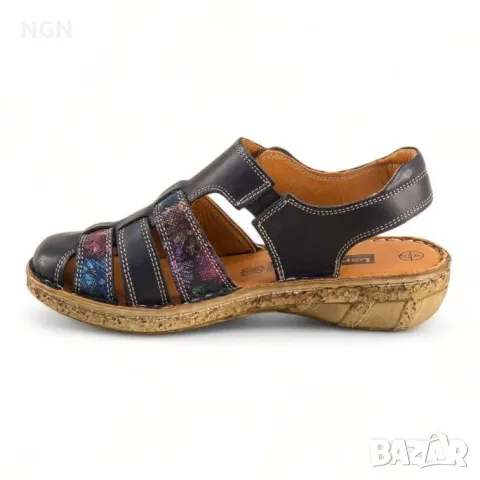 Анатомични дамски сандали от естествена кожа., снимка 3 - Сандали - 49014266