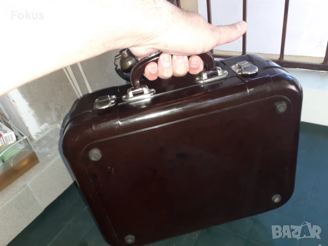 Стар руски грамофон " Концертньй " с бакелитена кутия, снимка 6 - Антикварни и старинни предмети - 53296924