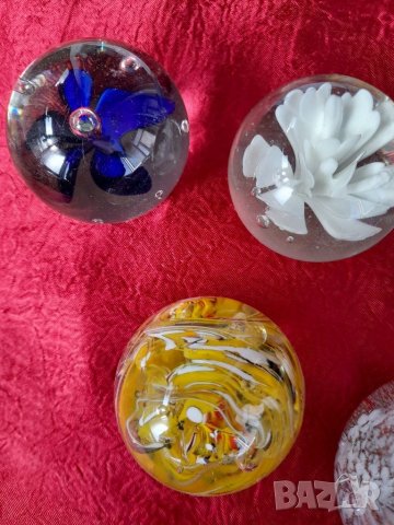 Стари стъклени топки, снимка 7 - Колекции - 36630804