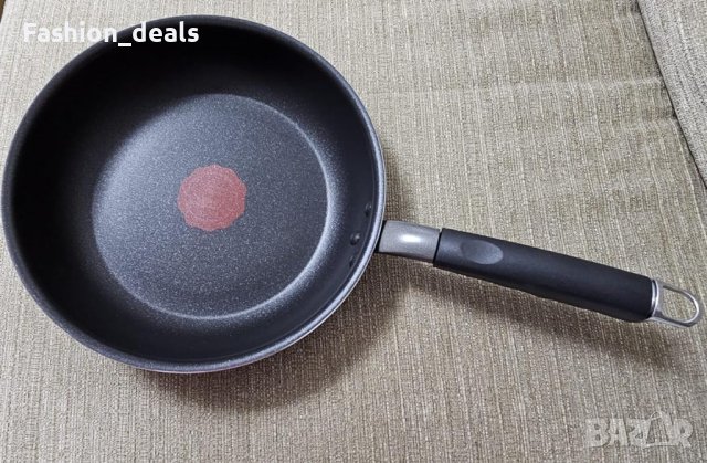 Нов Универсален Тиган Незалепващ 23см за Индукция с Термоиндикатор за кухня готвене дом, снимка 8 - Други стоки за дома - 42887411