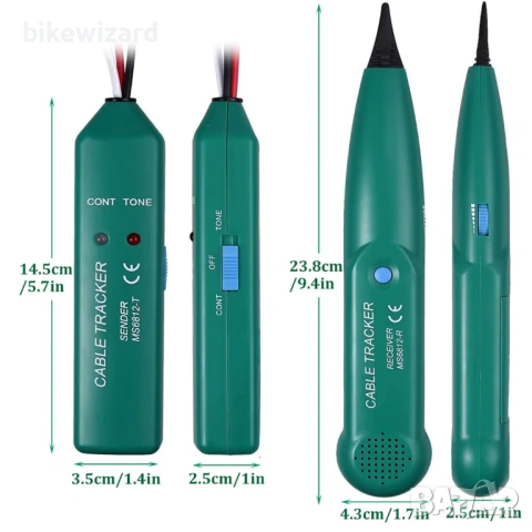 Gobesty Cable Tracker, търсачка на кабели, тестер на кабели НОВО, снимка 2 - Други инструменти - 53879892