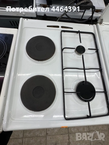 Готварска комбинирана печка ZANUSSI , снимка 3 - Печки, фурни - 54359998
