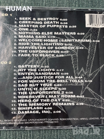 Metallica, снимка 13 - CD дискове - 44806068