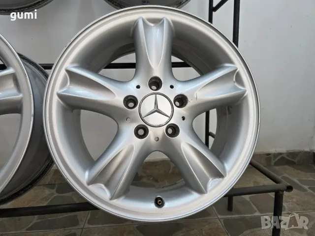4бр 16ски джанти за MERCEDES 5х112мм A161560 , снимка 4 - Гуми и джанти - 56090629
