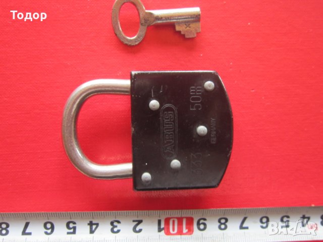 Стар катинар с ключ ключе 1, снимка 3 - Други - 29797492