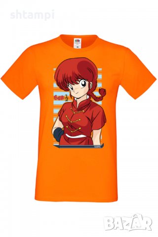 Мъжка тениска Ranma Saotome,Анимация,игра,Празник,Повод,, снимка 9 - Тениски - 38122408
