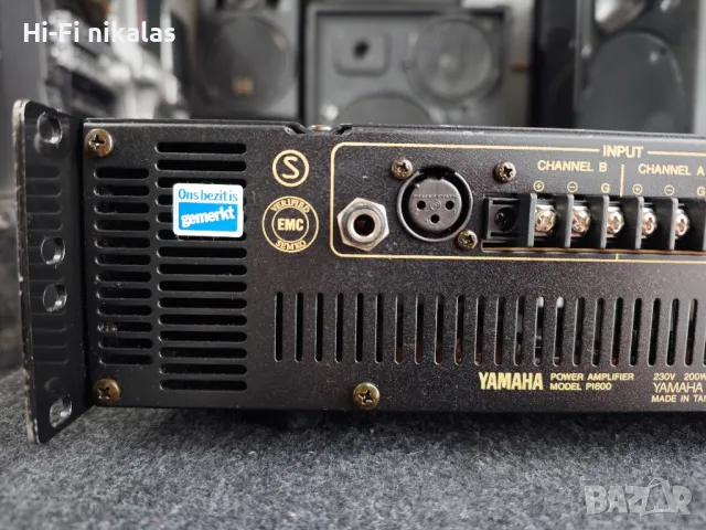 професионално стъпало усилвател YAMAHA P1600, снимка 6 - Ресийвъри, усилватели, смесителни пултове - 50267264