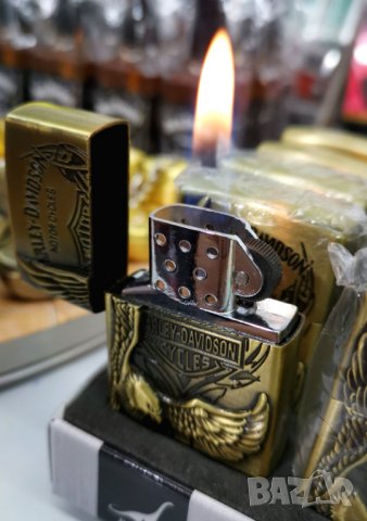 Метална запалка zippo дизайн, снимка 3 - Запалки - 31822902