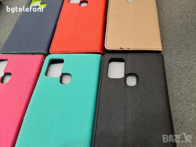 Samsung Galaxy A21S калъф тип тефтер със силиконово легло, снимка 3 - Калъфи, кейсове - 30014819