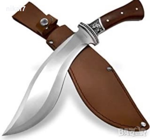 мачете кукри ловен нож тактически Columbia военен за оцеляване 33,5см, снимка 2 - Ножове - 42064318