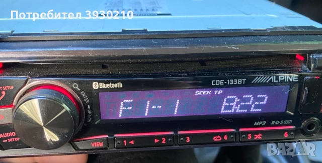 Alpine CDE-133BT, снимка 2 - Аксесоари и консумативи - 52017075