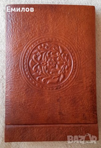 Албуми - за снимки/марки, релеф българска шевица, естествена кожа, ръчна изработка, снимка 4 - Колекции - 28214442