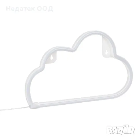 LED неоново осветление с USB, Oблак, 29.5x18.3x1.5cm, снимка 5 - Лед осветление - 47759350