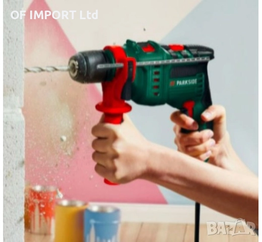 Ударна Бормашина Дрелка PARKSIDE PSBM 750 B3, снимка 5 - Бормашини - 52719897