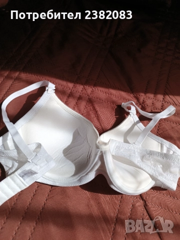 Бял дамски сутиен, снимка 2 - Бельо - 51892222