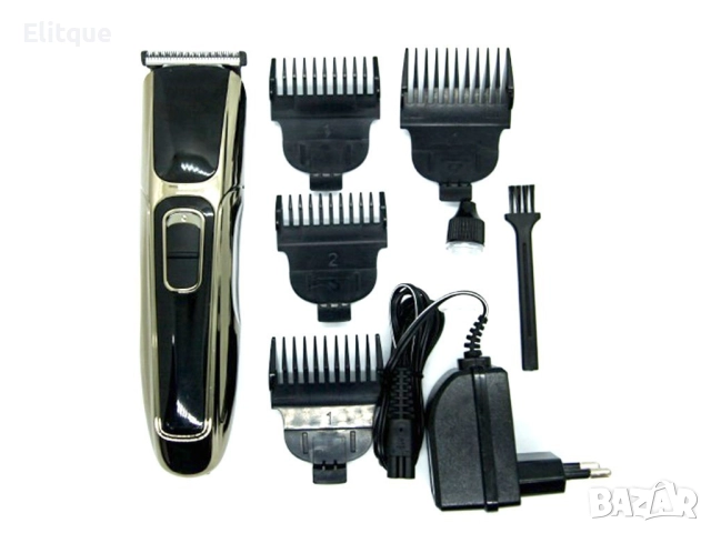 Акумулаторна машинка за подстригване и оформяне G E E M Y GM 6069, снимка 4 - Машинки за подстригване - 52896930