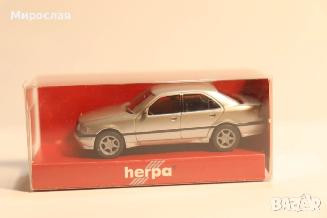 HERPA 1/87 H0 MERCEDES BENZ C ИГРАЧКА КОЛИЧКА МОДЕЛ