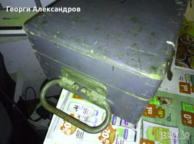 Старо ВОЕННО РУСКО ДЪРВЕНО САНДЪЧЕ за АВТО ЧАСТИ СССР Сандък КУТИЯ за ИНСТРУМЕНТИ, снимка 5 - Антикварни и старинни предмети - 48018597