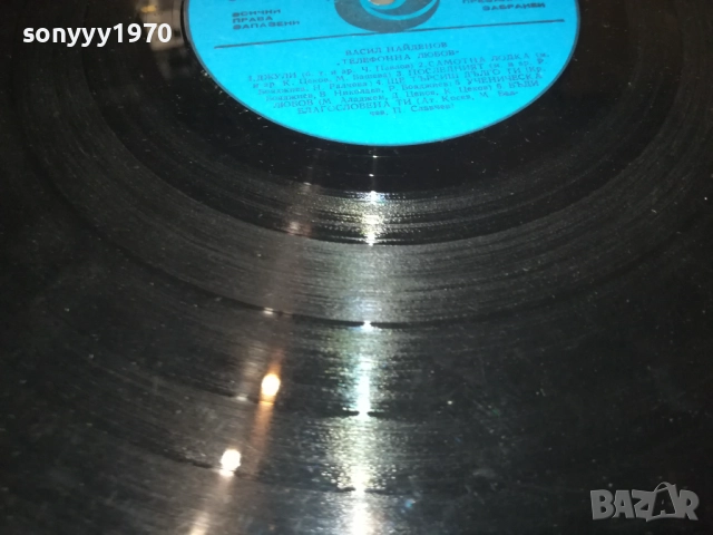 ВАСИЛ НАЙДЕНОВ-ПЛОЧА 2809251848, снимка 18 - Грамофонни плочи - 51869646