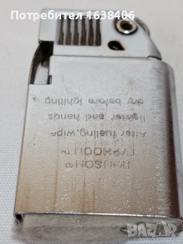 Бензинова запалка Ronson , снимка 5 - Запалки - 55976086