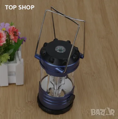 Led лампа за къмпинг с дръжка, снимка 2 - Лед осветление - 48927065