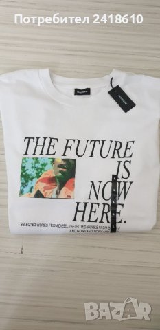 Diesel The Future is Now Here Cotton Mens Size L НОВО! ОРИГИНАЛ! Мъжка Тениска!, снимка 11 - Тениски - 38330478