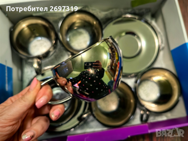 Уникален сервиз за кафе, снимка 3 - Чаши - 44913627