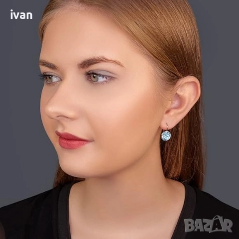 обеци Svarovski. нови в опаковка