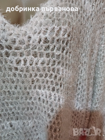 Ръчно плетиво, снимка 2 - Блузи с дълъг ръкав и пуловери - 52406291